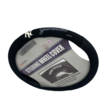 NY YANKEES  BLACK MESH Steering Wheel Cover - Image 2