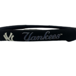 NY YANKEES  BLACK MESH Steering Wheel Cover