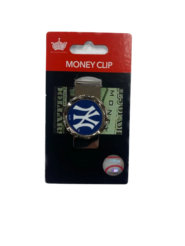 YANKEES DIAMOND CUT MONEY CLIP - Image 2