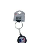 NEW YORK YANKEES BLACK BASEBALL SPINNER KEYCHAIN - Image 2
