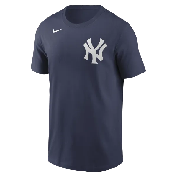 NY Yankees  STANTON # 27 Nike Navy Name & Number  Men's T-Shirt - Image 3