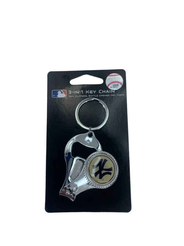 New York Yankees 3 in 1 Keychain
