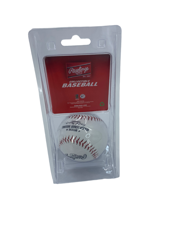 NY YANKEES REPLICA BASEBALL BALL WITH PLASTIC  SHIELD Holder - Image 4