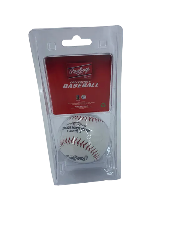 NY YANKEES REPLICA BASEBALL BALL WITH PLASTIC  SHIELD Holder - Image 4