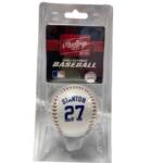 NY YANKEES COLLECTIBLES  BASEBALL STANTON #27 - Image 4