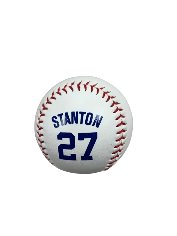 NY YANKEES COLLECTIBLES  BASEBALL STANTON #27 - Image 6