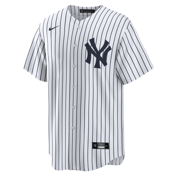 NY Yankees  Nike STANTON # 27  White Home Replica JERSEY Player Name & NUMBERS - Image 2