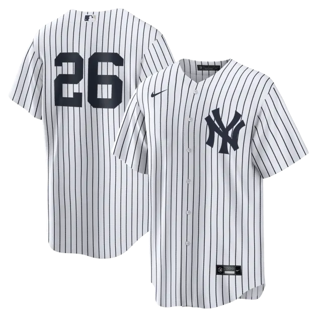 NY Yankees  Nike LEMAHIEU # 26 WHITE HOME  Replica JERSEY  NUMBERS ONLY