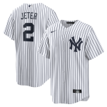 NY YANKEES NIKE REPLICA JERASY PLAYER NAME & NUMBERS D JETER#2