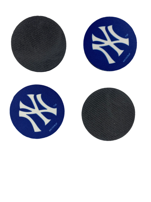 NY YANKEES 4 PACK NEOPRENE CAR COASTERS - Image 4