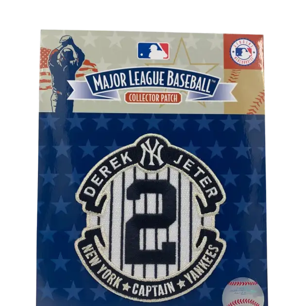 NY YANKEES Derek Jeter The Captain Patch / Final Season