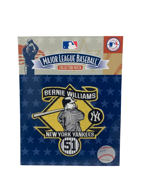 NY YANKEES Bernie Williams # 51 Retirement Patch