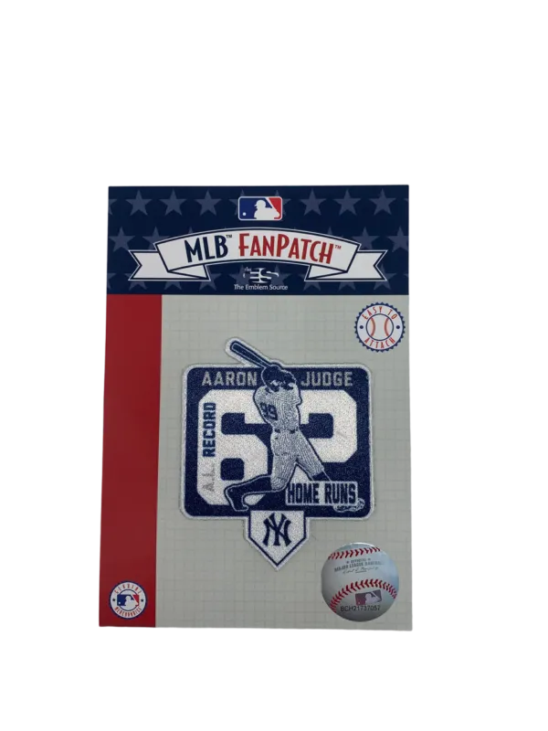 New York Yankees AL Single Season Record  Aaron Judge 62 Home Run Patch