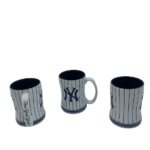 NY YANKEES  PINSTRIPE Relief MUG - Image 3