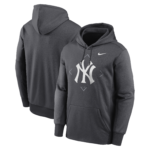 NY YANKEES THERMA BRACKET ICON  ANTHRACI HOODY
