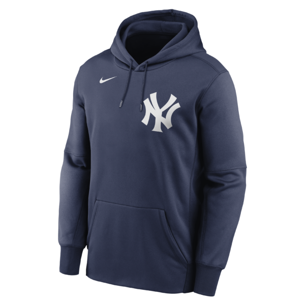 NY YANKEES WORDMARK HOODY NAVY