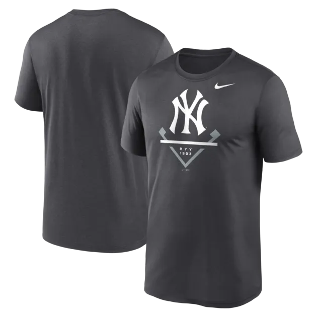 NY YANKEES ICON LEGEND ANTHRACI T-SHIRT