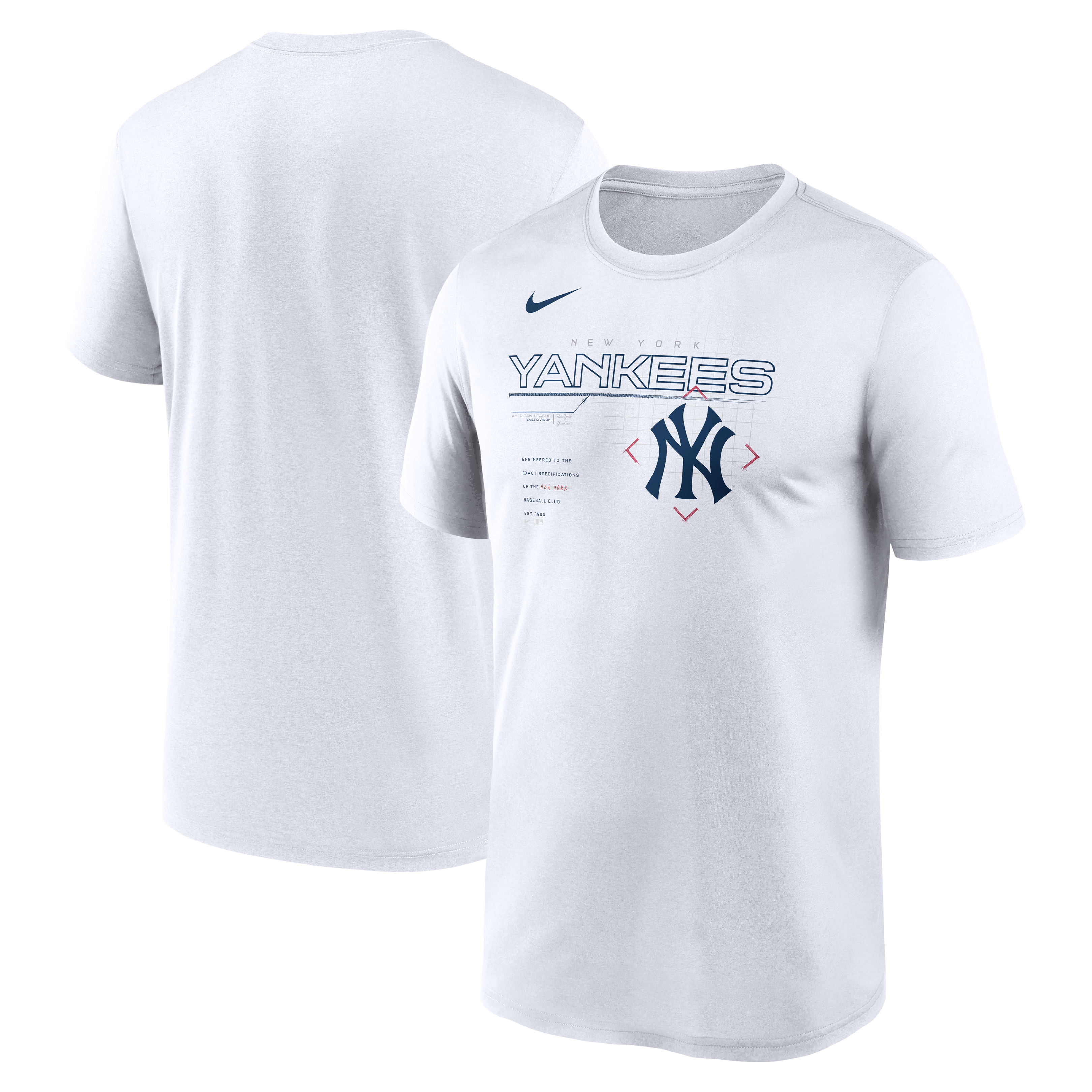 New York Yankees Nike Youth Local T-Shirt - Navy