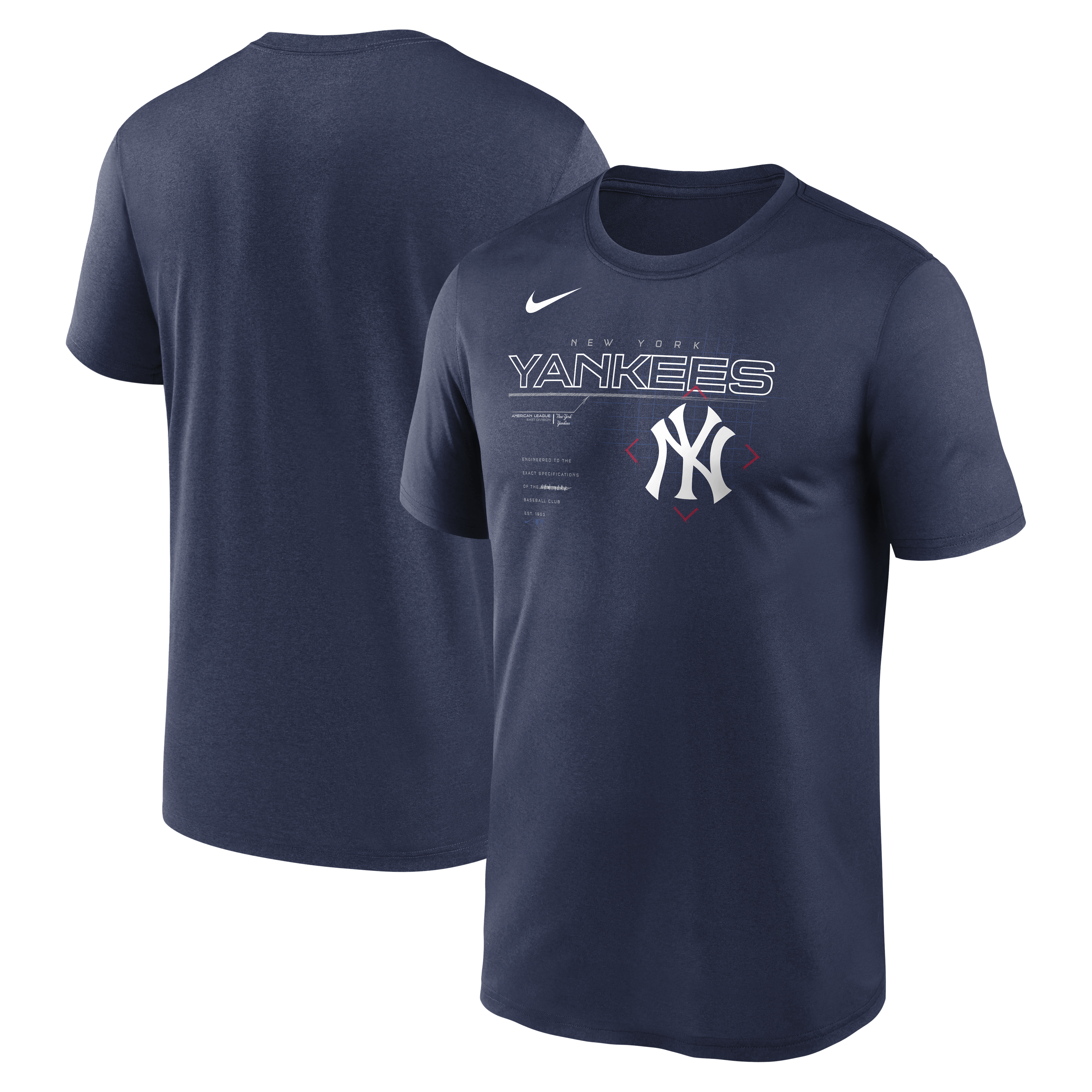 NY YANKEES LEGEND GAME PLAN WHITE T-SHIRT – PINSTRIPE COLLECTIBLES LLC