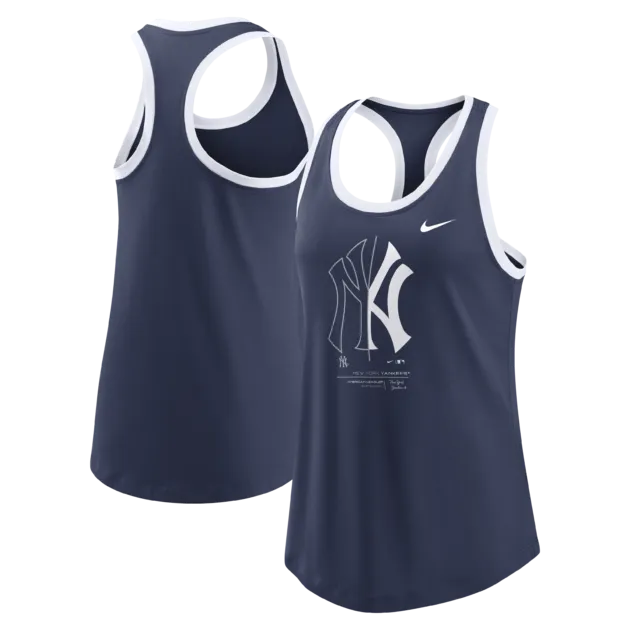 NY YANKEES TEAM TECH TANK  LADIES