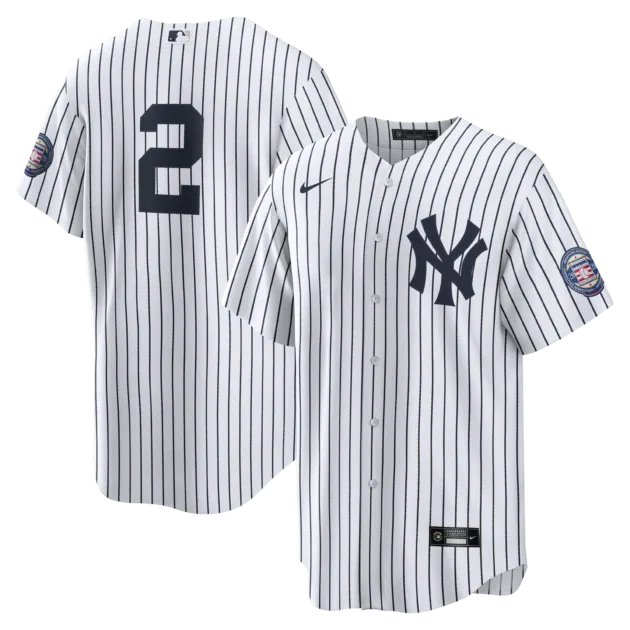 NY YANKEES JETER #2 NIKE HOME REPLICA JERSEY PLAYER NUMBERS ONLY