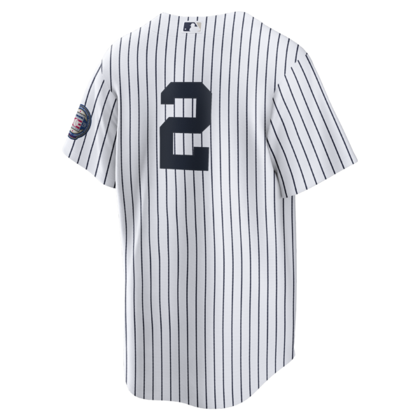 NY YANKEES JETER #2 NIKE HOME REPLICA JERSEY PLAYER NUMBERS ONLY - Image 2