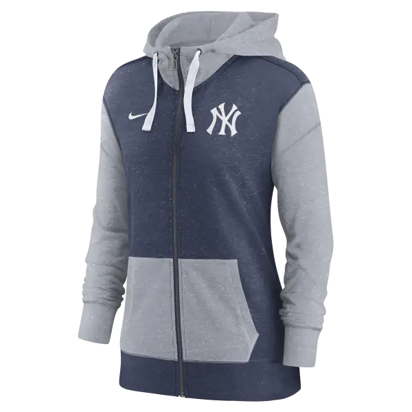 NY YANKEES BASEBALL LIGHT HOODEI GYM FZ FOR WOMEN'S - Image 3