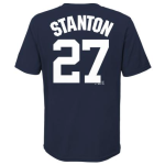 NY YANKEES NIKE   STANTON  #27 HOME N&N SS TEE  S/S Sportswear Tops TODDLER - Image 2