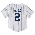 NY YANKEES NIKE J DEREK #2 HOME TWILL PLAYER FINISHED TODDLER - Image 2