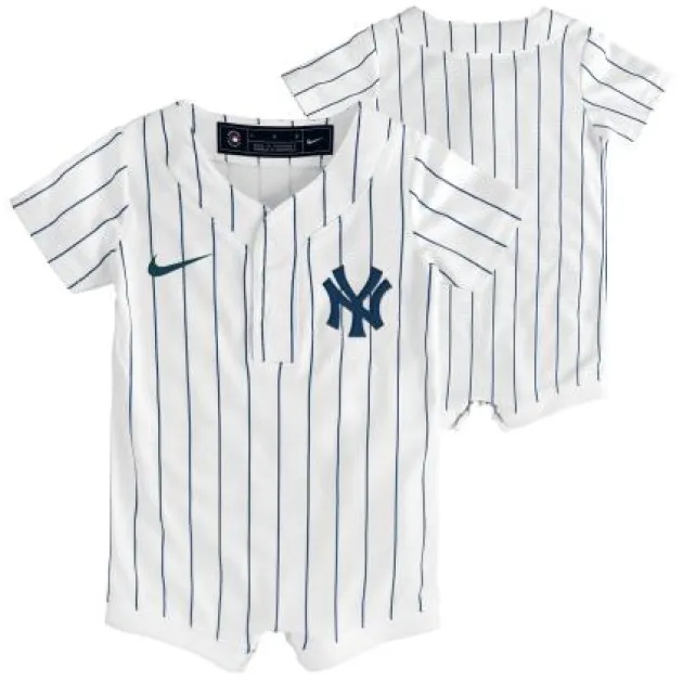 NEW YORK YANKEES NIKE NAVY REPLICA ROMPER FOR TODDLER