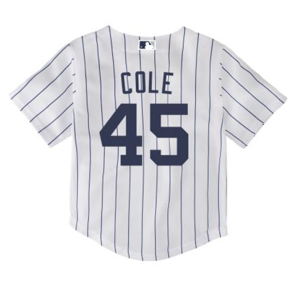 NY YANKEES NIKE G COLE #45 HOME SCRPRT PLAYER FINISHED JERSEY infant - Image 3