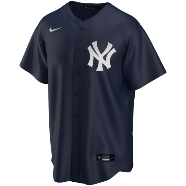 Men's New York Yankees Aaron Judge Nike Black Replica Player Name Jersey - Image 3