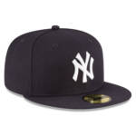 NY YANKEES NAVY 1996 PATCH (on the left Side ) AUTHENTIC COLLECTION 59FIFTY FITTED GRAY BRIM - Image 6