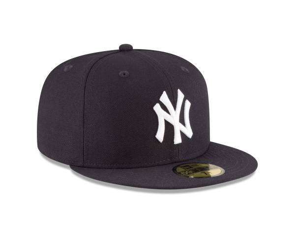 NY YANKEES NAVY 2000 SUBWAY SERIES PATCH ( On the LEFT Side) AUTHENTIC COLLECTION 59FIFTY FITTED GRAY BRIM - Image 6