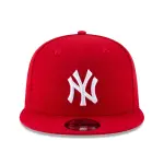 NY YANKEES RED Color Basic 9FIFTY Snapback GRAY BRIM - Image 5