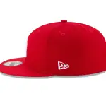 NY YANKEES RED Color Basic 9FIFTY Snapback GRAY BRIM - Image 4