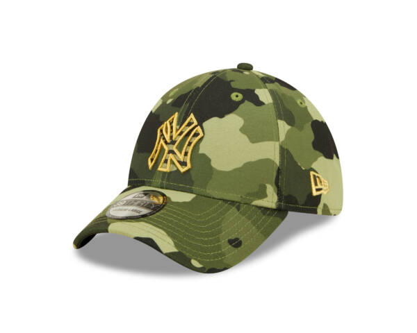 NY YANKEES 39THIRTY ARMED FORCES DAY CAMO STRETCH FIT