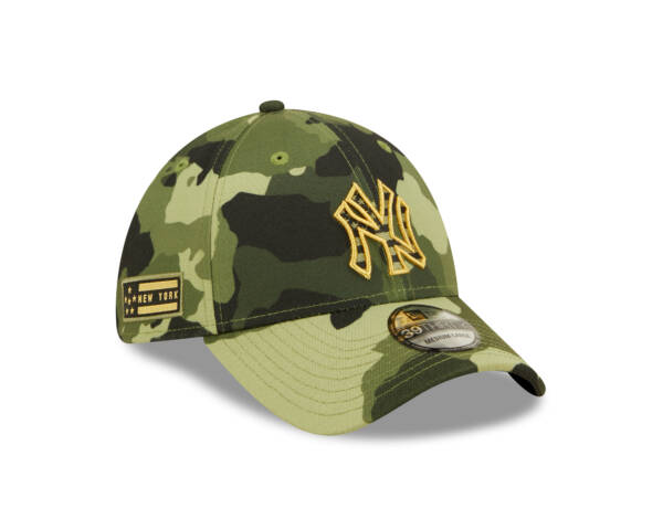 NY YANKEES 39THIRTY ARMED FORCES DAY CAMO STRETCH FIT - Image 7