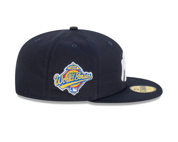 NY YANKEES NAVY 1996 PATCH ( On the Right Side ) AUTHENTIC COLLECTION 59FIFTY FITTED GRAY BRIM - Image 6