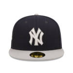NY YANKEES NAVY LETTERMAN  AUTHENTIC COLLECTION 59FIFTY FITTED GRAY BRIM - Image 5