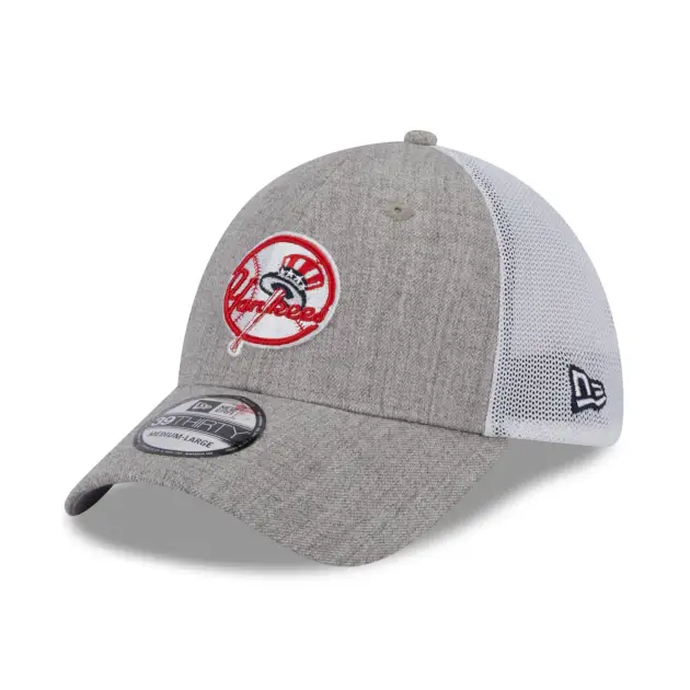 NY YANKEES  HEATHERED TOP HAT 39THIRTY Stretch Fit 2023