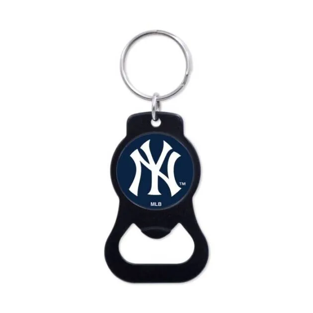 NEW YORK YANKEES BLACK BOTTLE OPENER KEY RING