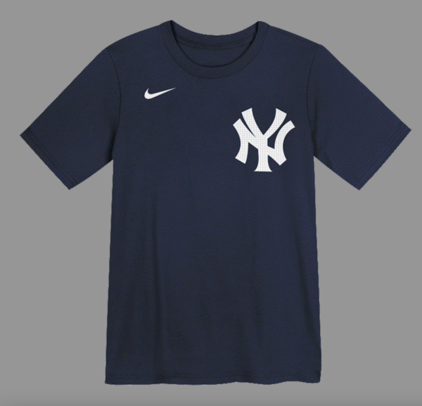 NEW YORK YANKEES JETER DEREK#2  KID'S HOME N&N SS COTTON TEE  S/S Sportswear Tops - Image 2