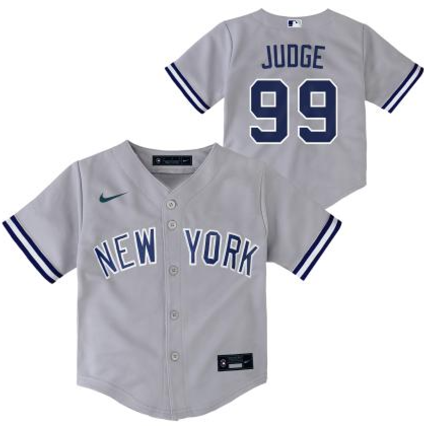 NEW YORK YANKEES A JUDGE #99 NAVY SCRPRT PLAYER FINISH TODDLER Jerseys –  PINSTRIPE COLLECTIBLES LLC