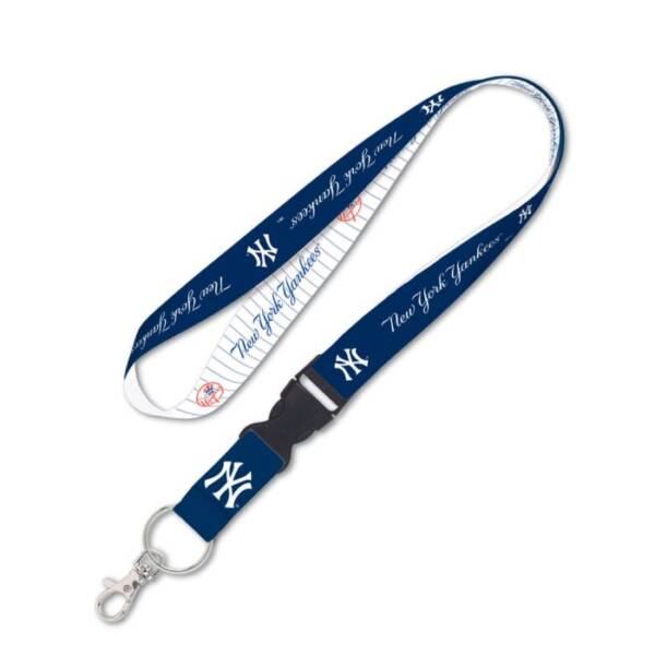 NEW YORK YANKEES LANYARD W/DETACHABLE BUCKLE 1"X24''