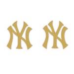 NEW YORK YANKEES EARRINGS JEWELRY CARD