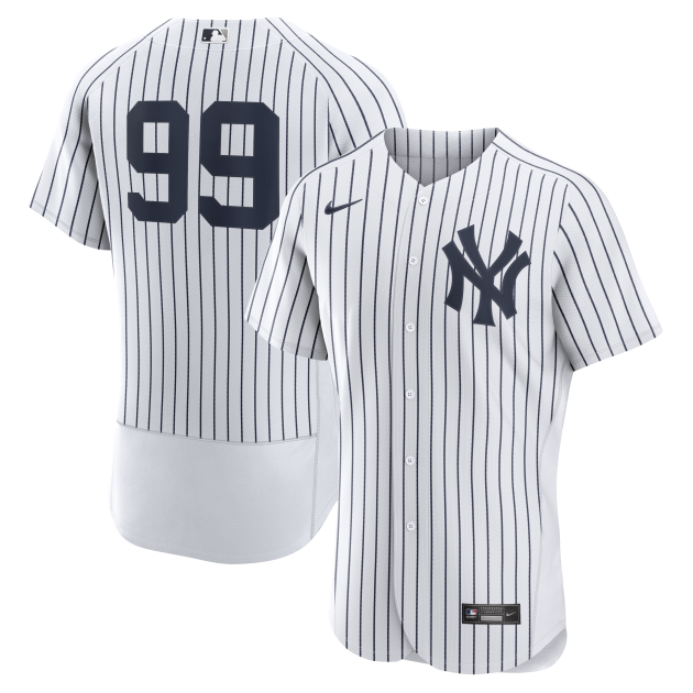 New York Yankees NIKE HOME  Authentic  JERSEY Game Used A JUDGE #99