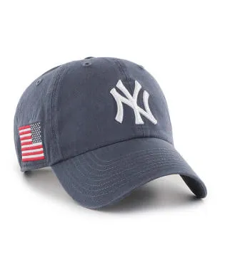 NEW YORK YANKEES VINTAGE NAVY HERITAGE 47 CLEAN UP