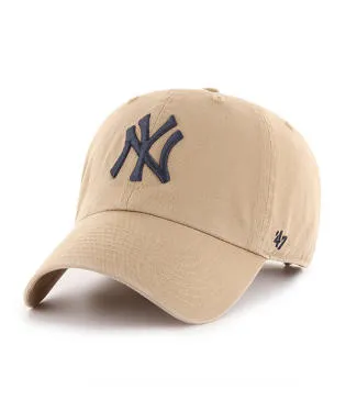 NEW YORK YANKEES KHAKI 47 CLEAN UP