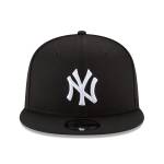 NY YANKEES NEW ERA 9FIFTY SNAPBACK BLACK COLOR BASIC /GRAY BRIM - Image 4